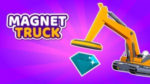 Magnet Truck: Metal Collector Game
