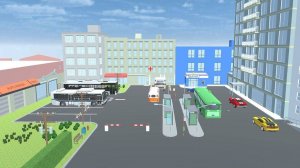 City Bus Parking Simulator Challenge 3D: Driving Game