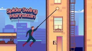 Spider Swing Manhattan: Web-Slinging Adventure Game