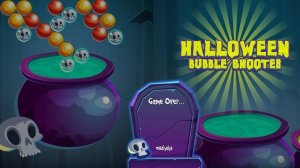 Halloween Bubble Shooter Online Game
