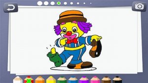 Cartoons Coloring Online Game