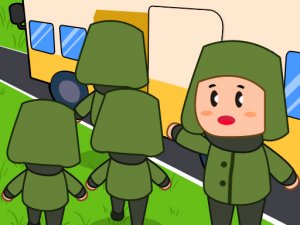 Bus Jam Puzzle Game