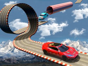 Mega Car Stunt Ramps 3D Adventure